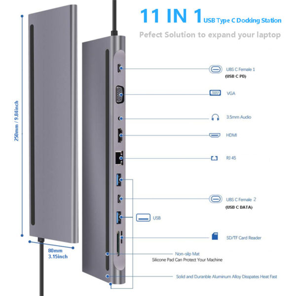 Hub laptop expansion dock - Image 5