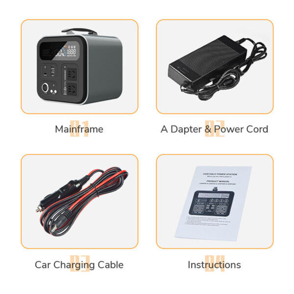 Outdoor Energy Storage Power Supply Large Capacity Car Mobile Power - Image 5